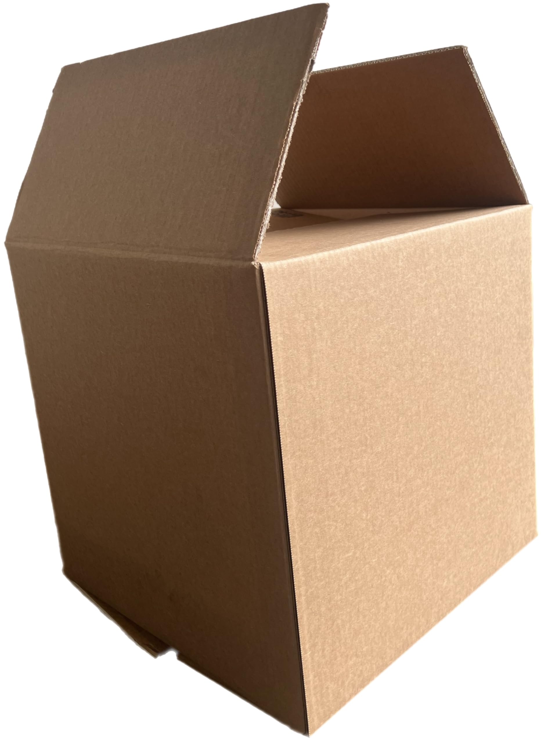Set da 10 scatole marroni a due onde 40x40x40 cm (misure interne)
