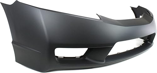Miniatura 4 de Evan Fischer Kit de cubierta de parachoques compatible con Honda Civic 2009-2011, frontal, imprimado, incluye rejilla certificada CAPA