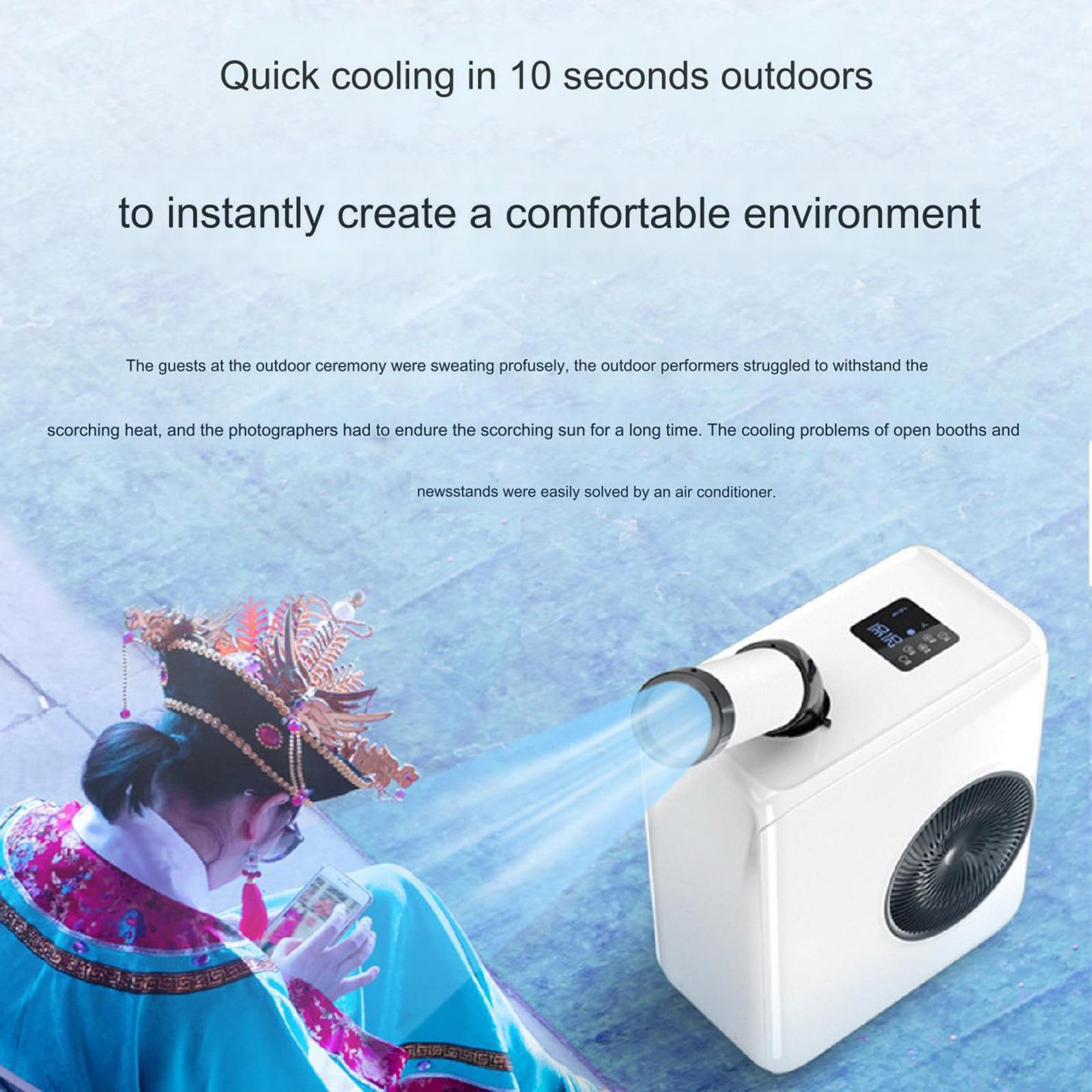 Climatiseurs, climatiseurs commerciaux, climatiseurs de refroidissement locaux, petits climatiseurs industriels