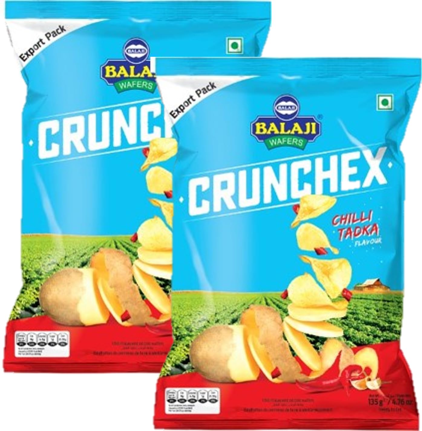 Balaji Wafers Crunchex Chilli Tadka, 35g (Pack Of 2) - HUMARABAZAR (B0CV3WRBDM) Amazon Price History, Amazon Price Tracker