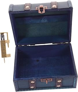 COHEALI 箱 ヴィンテージ収納ボックス 貝殻 お金 ジュエリー アンティーク 装飾 宝石入れ 雑貨収納ケース 木製収納ケース 小物入れ Green 亜鉛合金