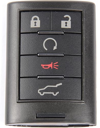 GM Genuine Parts 25843982 - Llavero remoto de entrada sin llave de 5 botones