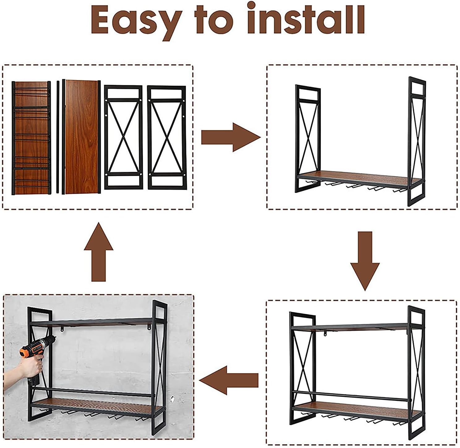 木製象の置物 作者、制作国不明