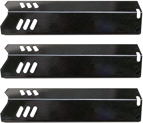 Protectores de placa térmica de acero porcelánico, piezas de repuesto para parrilla de patio trasero BY14-101-001-05, Uniflame GBC1030W, GBC1030WRS