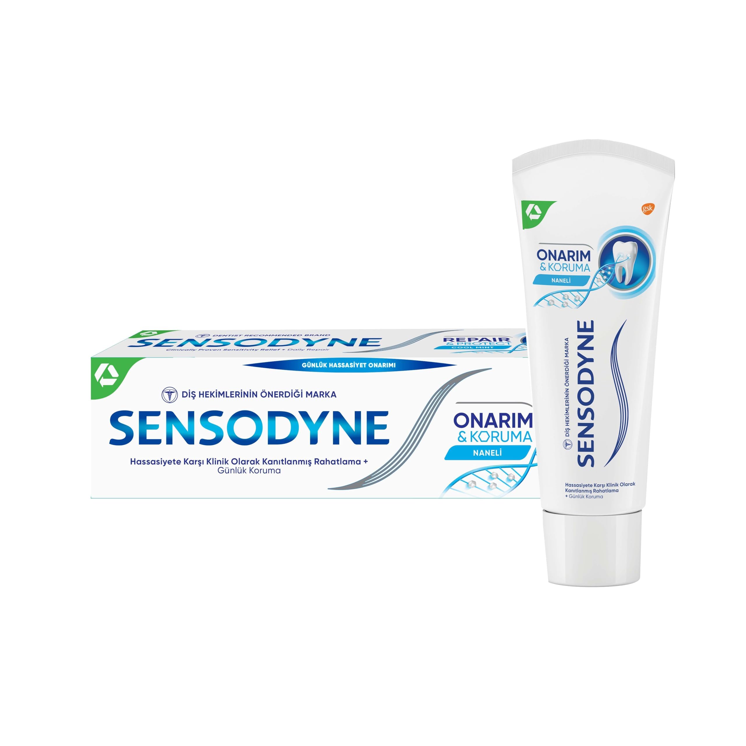 Sensodyne Tam Koruma & Beyazlatıcı Diş Macunu,75 Ml