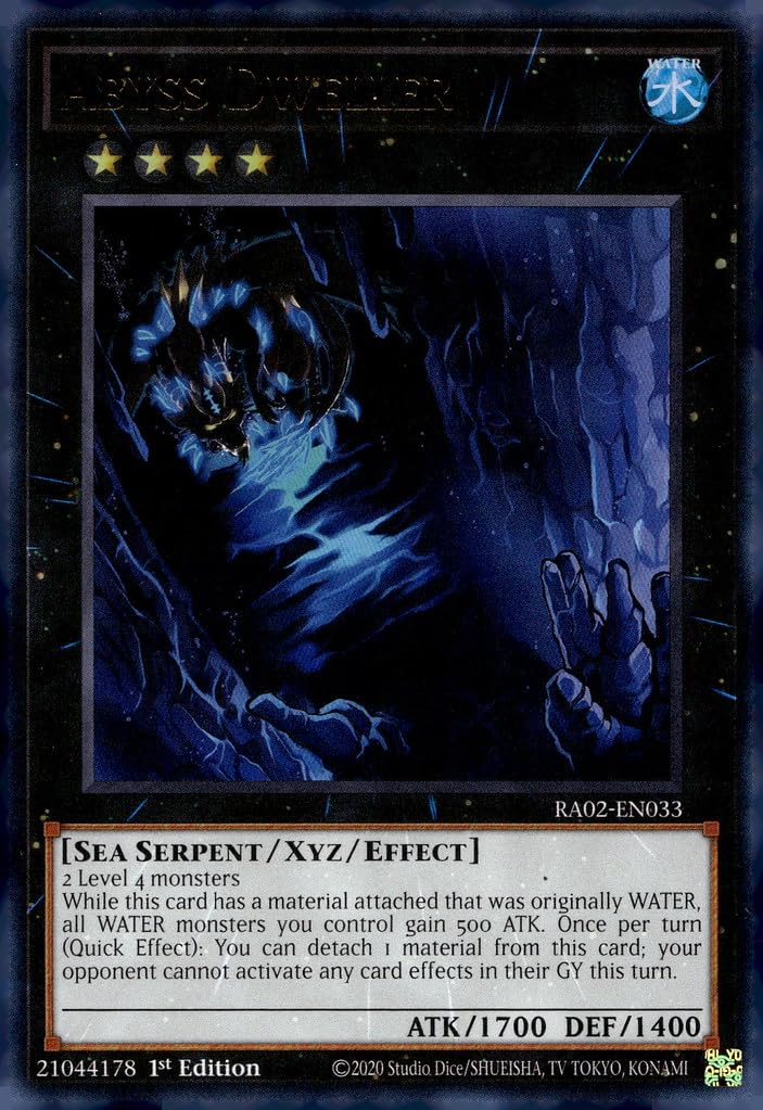 Amazon.com: Abyss Dweller (UR) - RA02-EN033 - Ultra Rare - 1st