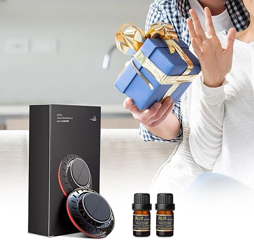 Miniatura 6 de Kwak's - Ambientador de aire para automóvil, difusor de aceite esencial giratorio con aromaterapia solar, decoración de coche, accesorios para el