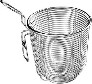 Hot Pot Colander Stainless Steel Food Colander with Handle Kitchen Utensil Fry