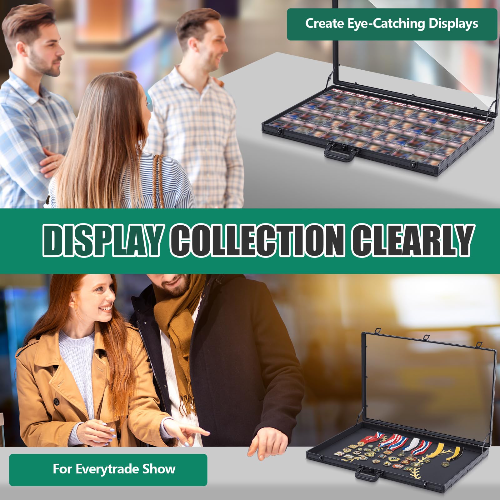 Amazon.com: Memorywuu Trade Show Display Case, 34