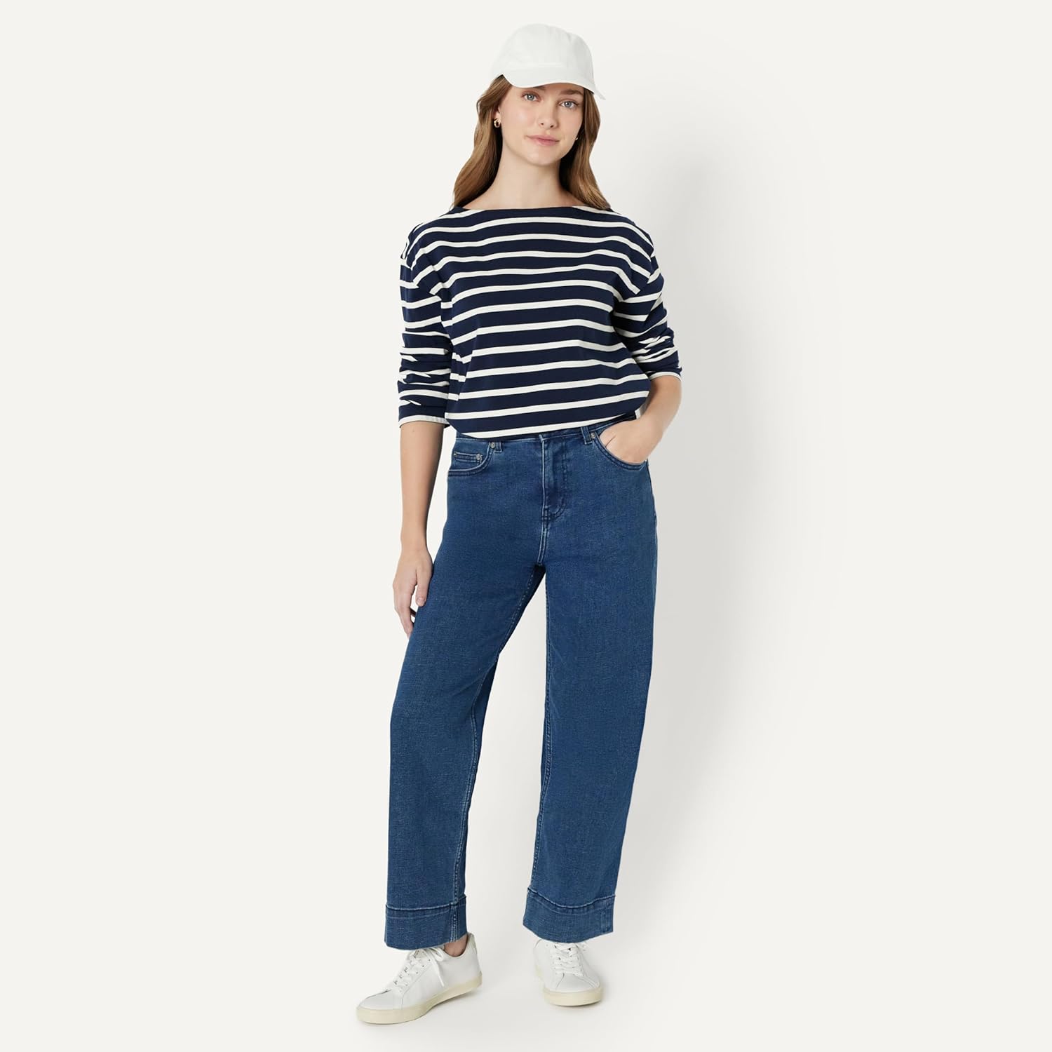 Amazon Essentials Women's Washed Cotton Baseball Cap - Image 5