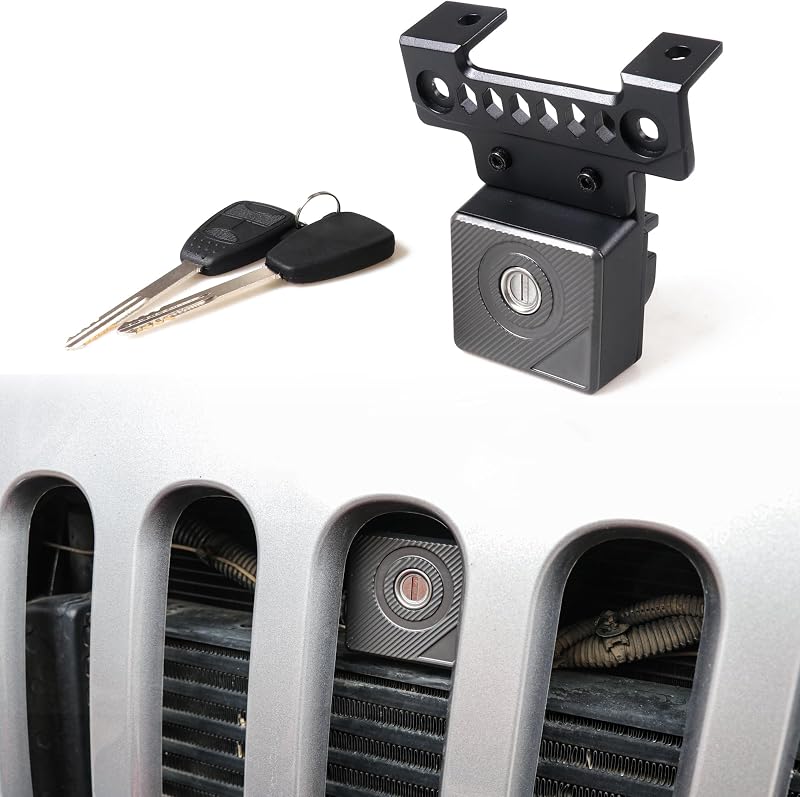 Trava de Capô com Chave sukemichi para Jeep Wrangler JK 2007–2018 JGS-JK
