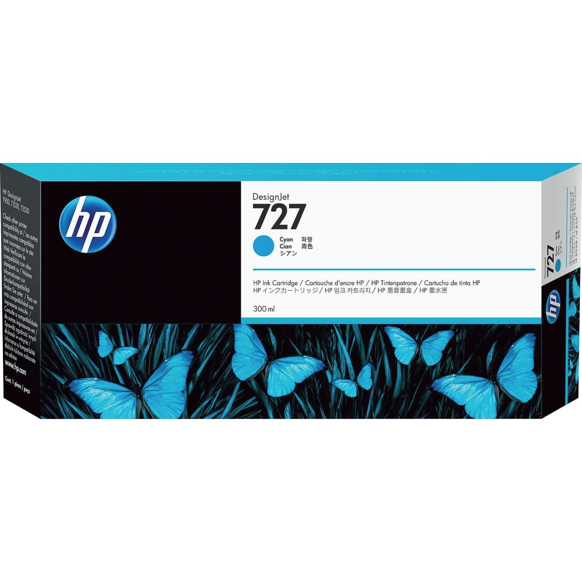 Amazon.co.jp: 日本HP HP727 シアンインク300ml F9J76A : パソコン