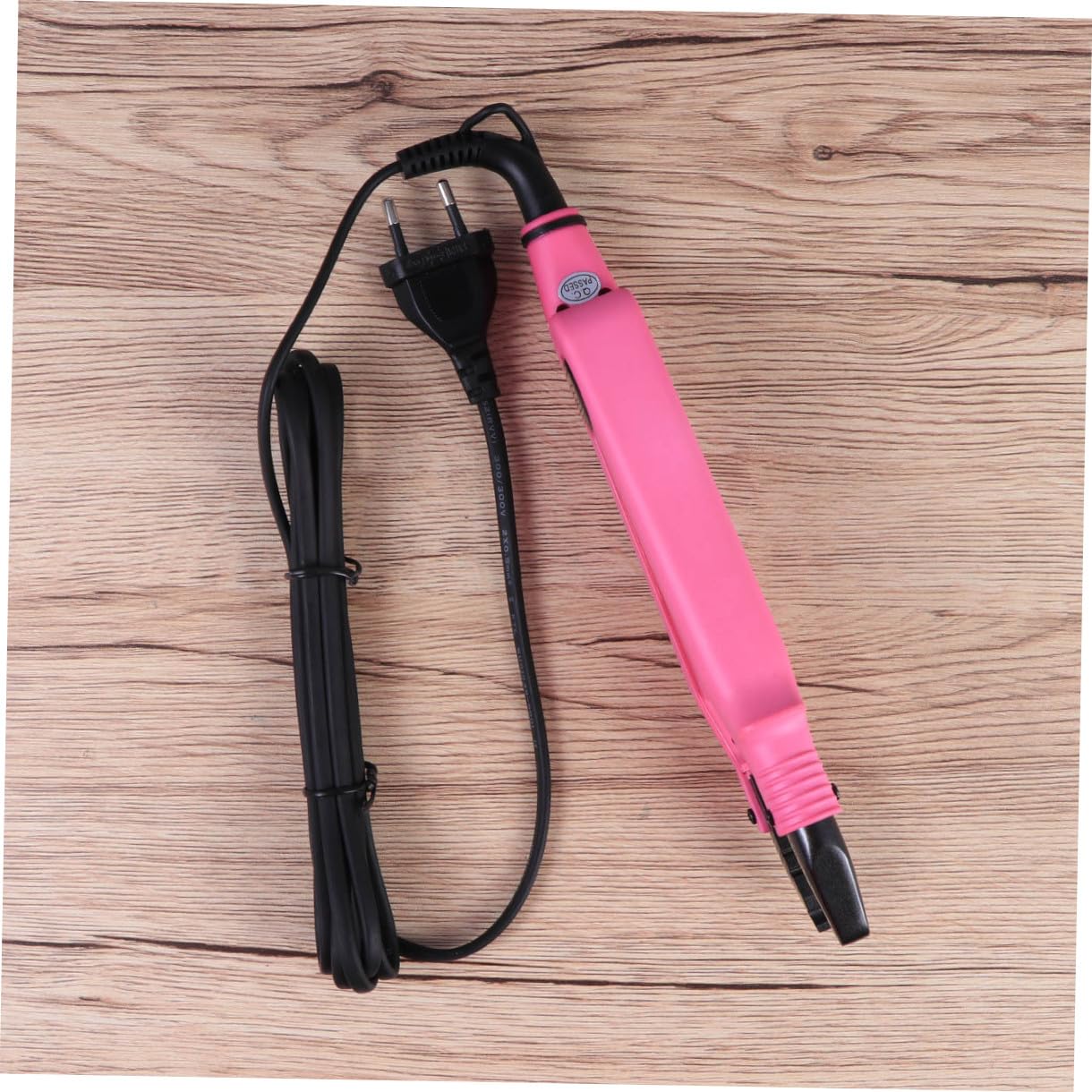 Connecteur Capillaire Rose à Température Constante LED, Fer à Souder pour Extensions de Cheveux, Chauffage Rapide, ABS et Fer, 1 Pièce