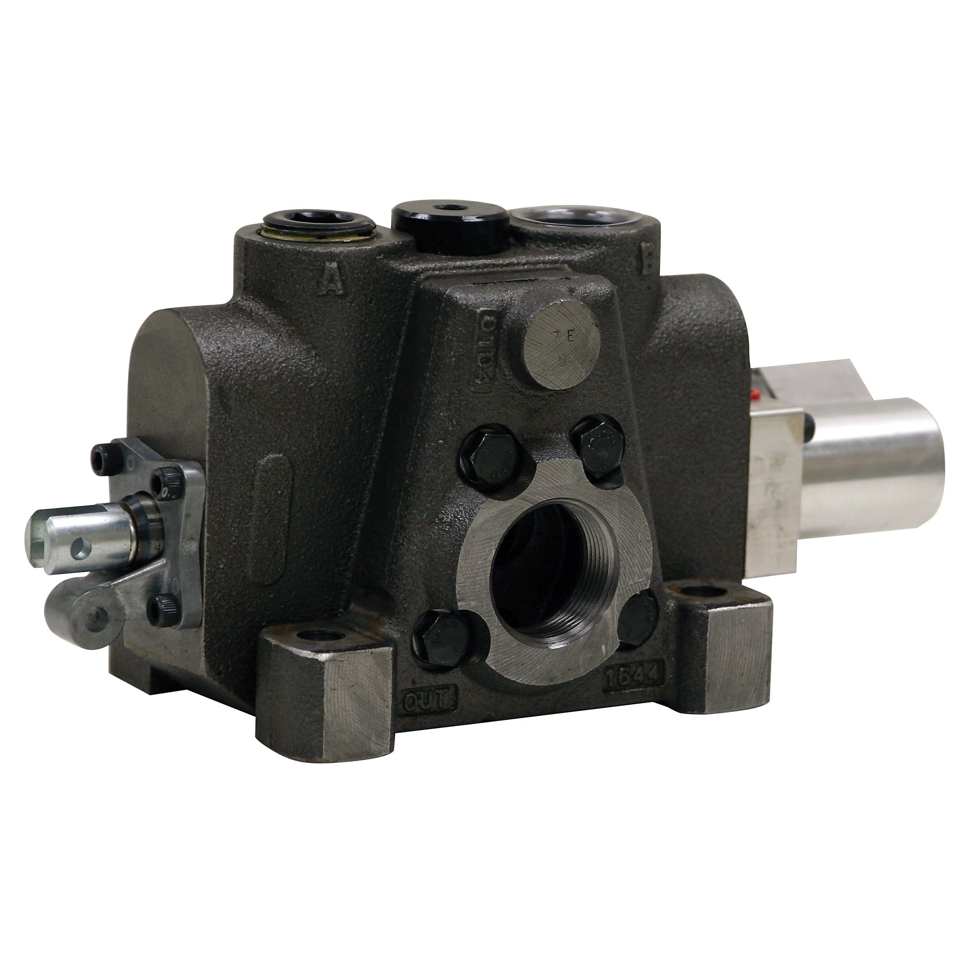 Buyers Products, 3-Pos Hydraulic Valve, GPM 35 Working Port 1 in, Max. PSI 3000 Model# HV25