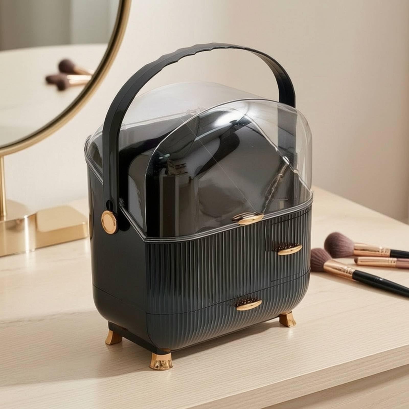 Organizzatore Cosmetici con Cassetti, Trasparente