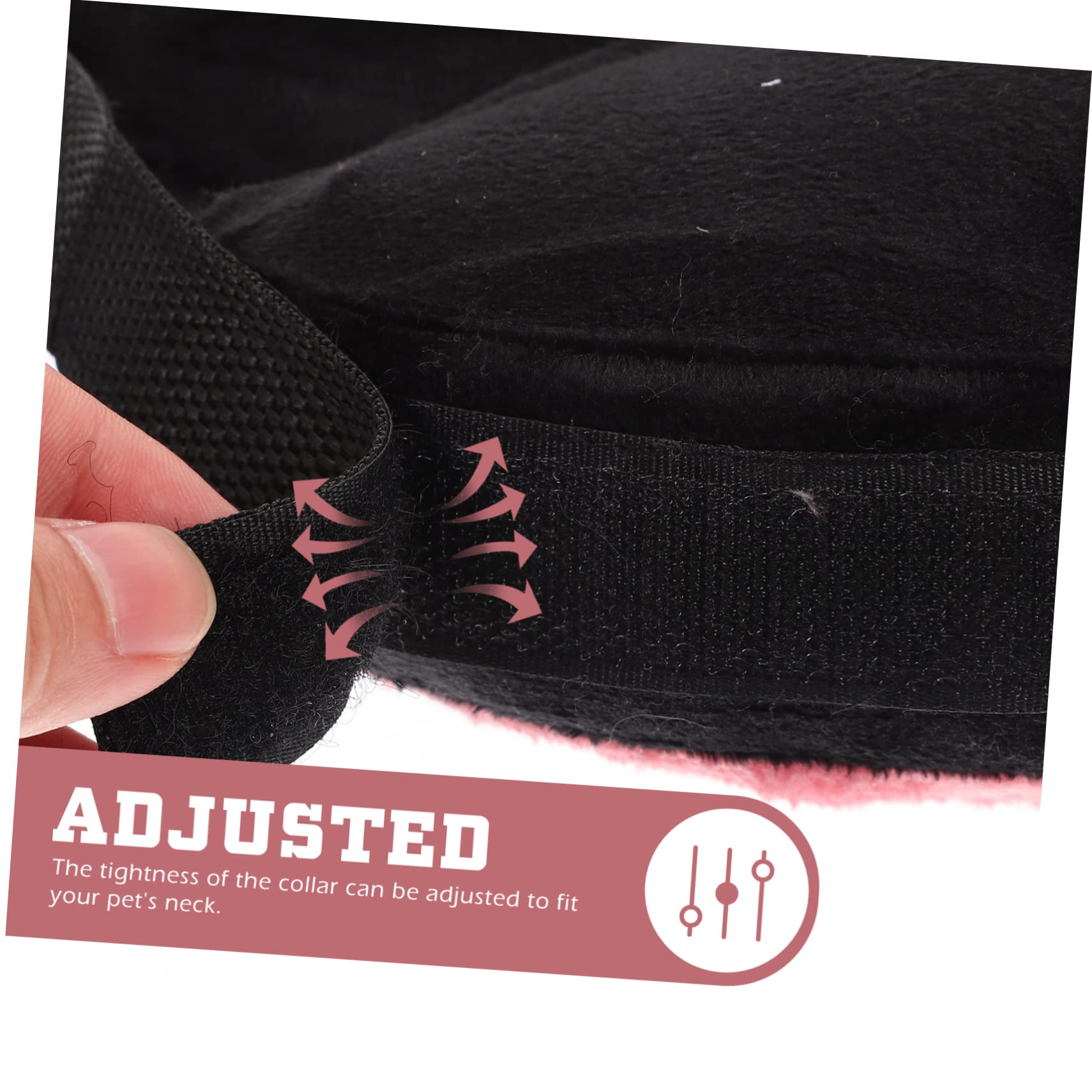 Toddmomy 2piezas Collar Inflable De para Mascotas Collar Protector para Gatos y Perros Accesorio De Post- Previene Rasguños y Mordeduras Comodidad y Portabilidad