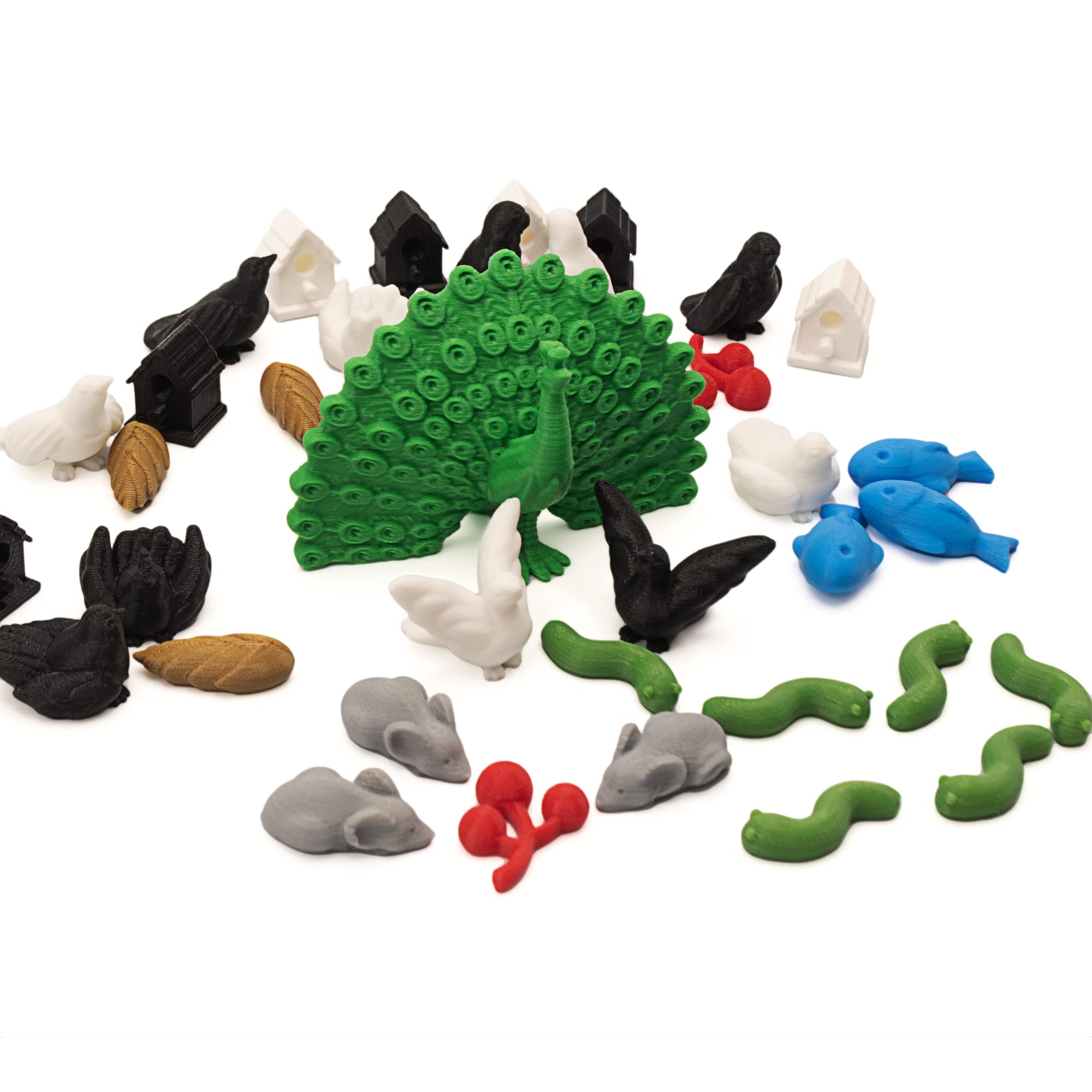 BGExpansions Upgrade Pack for Wingspan Asia - 127 Pieces