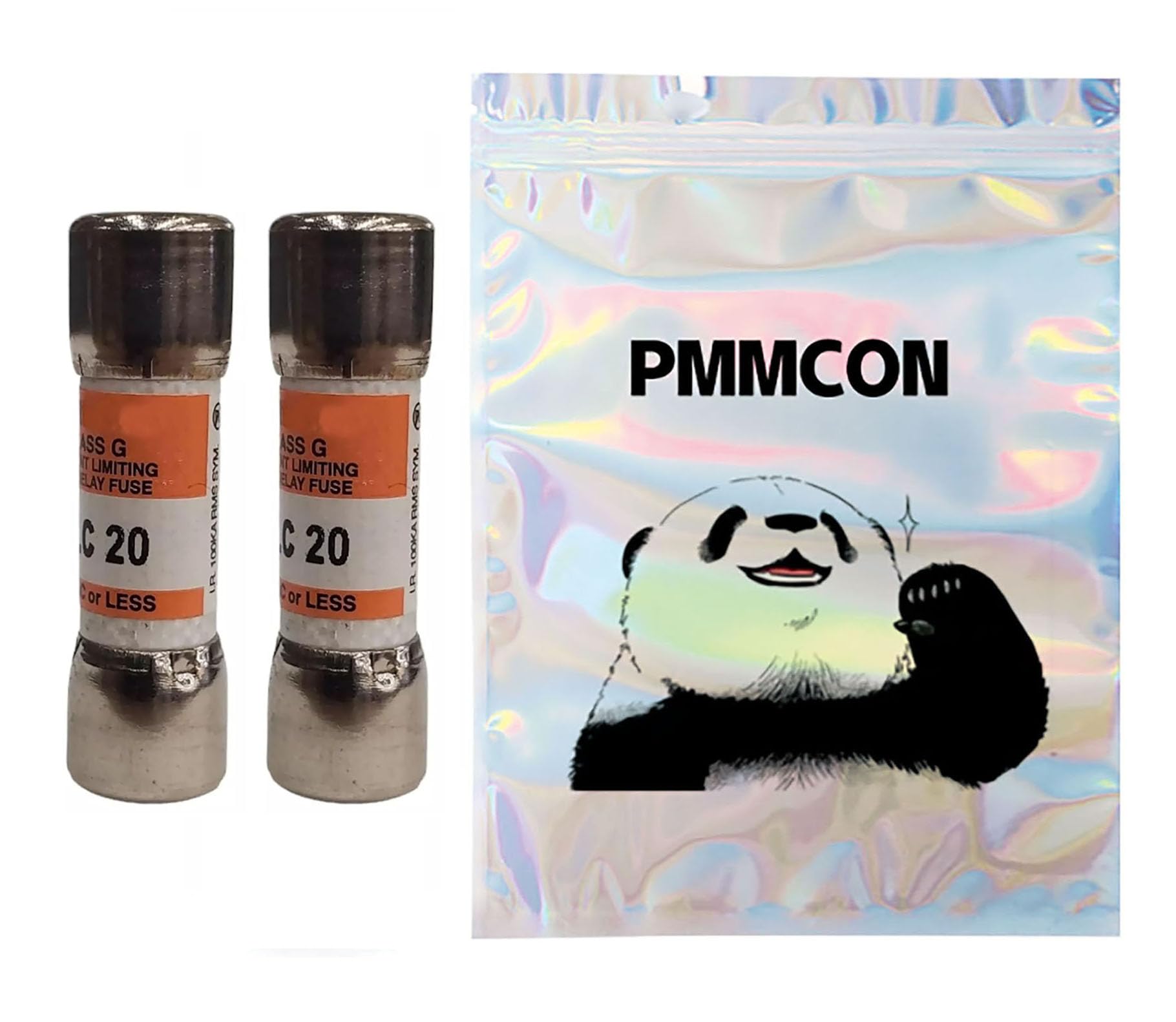 PMMCON 2 Pcs SLC-20 SLC20 SLC 20 Amp 600Vac Class G Fuse