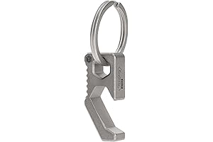KA13 Titanium Bottle Opener Keychain