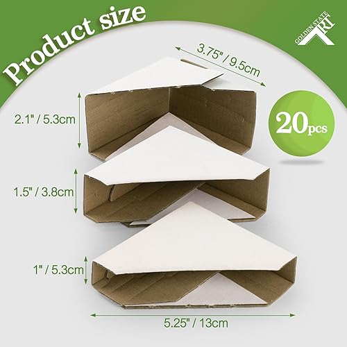 Miniatura 17 de Golden State Art - Protector de esquina para marco de fotos (cartón, ajustable, 48 unidades)