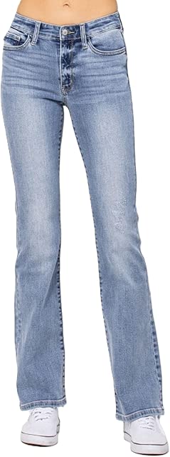Judy Blue Women's Mid Rise Bootcut Jeans 82337