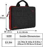 Hseok Porte-monnaie pour ordinateur portable 13-14 pouces Compatible avec MacBook Neo Pro 14 M5/M4/M3/M2/M1, Tous les modèles 13.3 Mac Air/Pro, XPS 13 14, Les plus populaires des carnets 13"-14"B01K03