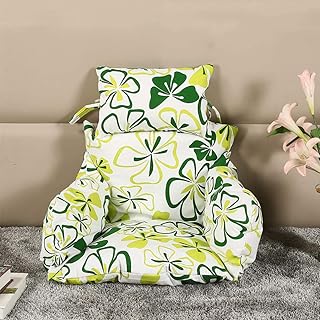 XFXDBT Cojines De La Silla De Hamaca del Huevo Colgante Sin Soporte,Espesar Mullido Patio Swing Cojín del Asiento No-resbalón Almohadilla De Hamaca De La Silla De Rattan De Huevo-D-1