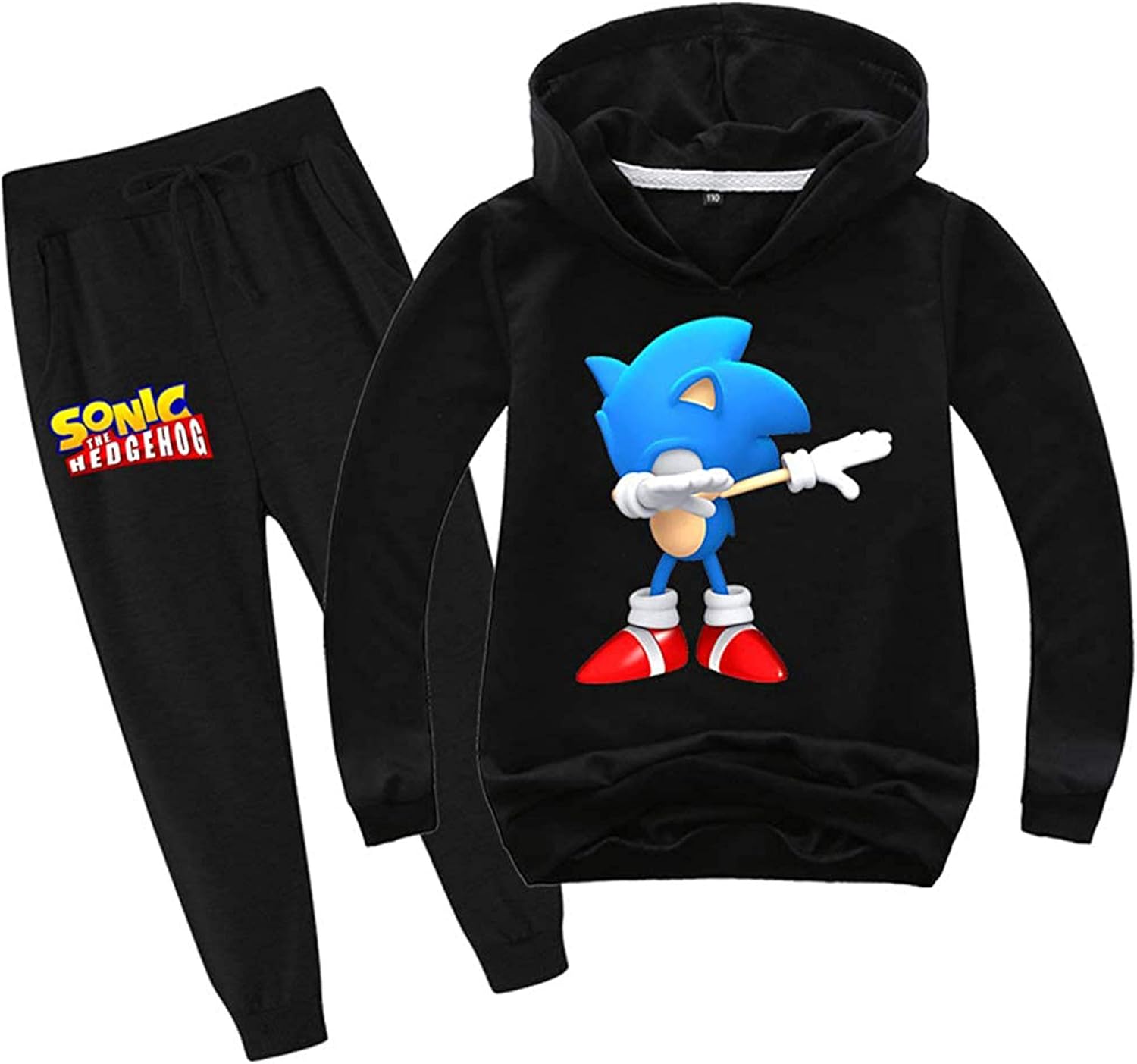 light blue polo sweat suit