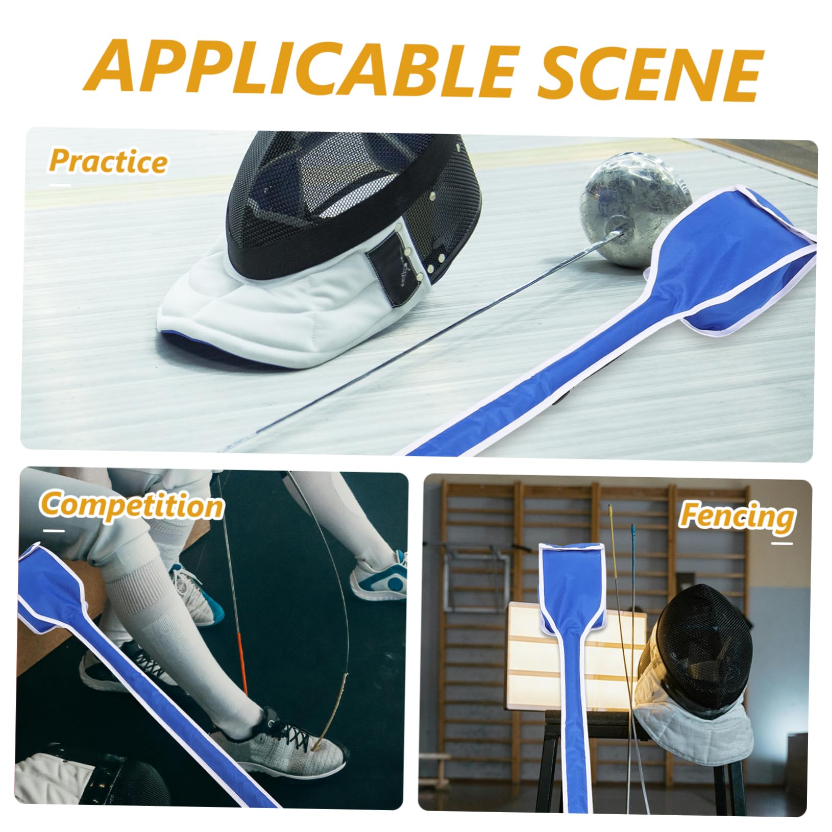 CORHAD Fencing Bag Storage Case for Sword Multi-function Fencing Pouch Sword Belt