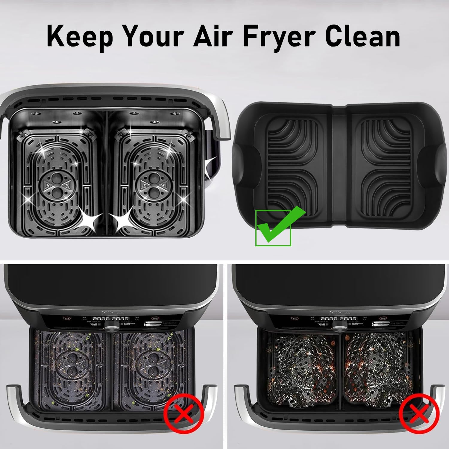 Airfryer Accessoires Pour Ninja Foodi Flexdrawer Af500Eu Accessoire De Friteuse P 1474645
