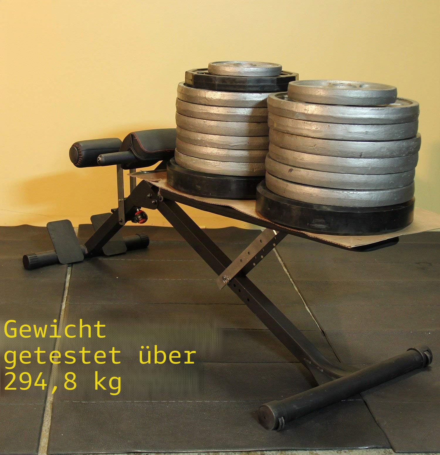 FITNESS REALITY X-Class Light Commercial Multi-Workout Hyperextension Bauch- und Rückentrainer