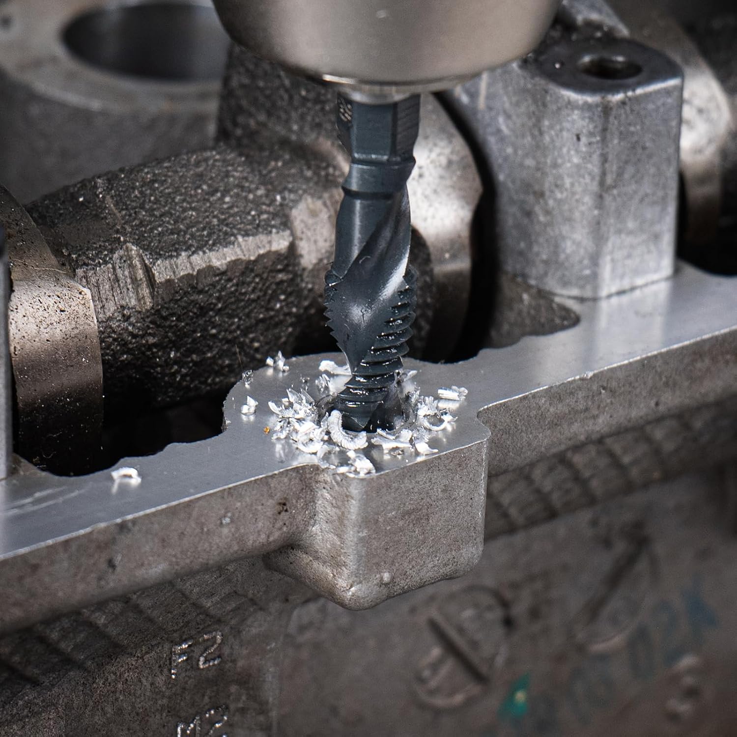 THINKWORK 3-in-1 Metric Combination Drill Tap & Tap Bit Set