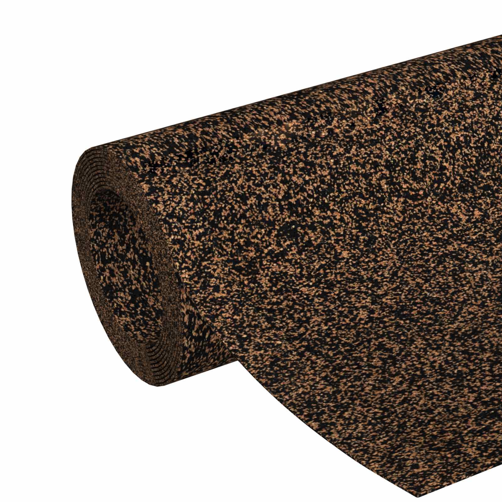 Rollo de corcho marrón de 500 x 100 cm de corcho y goma para material de oficina y papelería, ideal como bloc de notas, organizador, estante, soporte de documentos, para la escuela y el