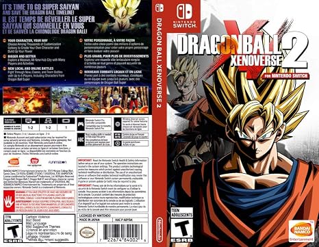 DragonBall Xenoverse 2 (Switch)