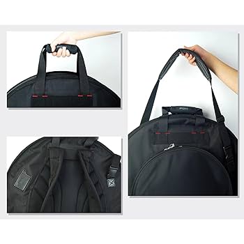 Amazon | シンバルケース シンバルバッグ 22インチ ダブルライン