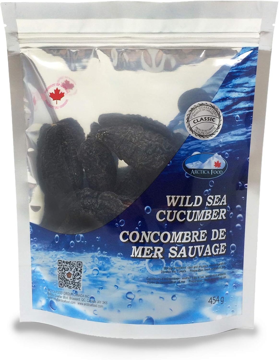 Arctica Food Canadian Dried Wild Sea Cucumber 0 Trans 0 Cholesterol