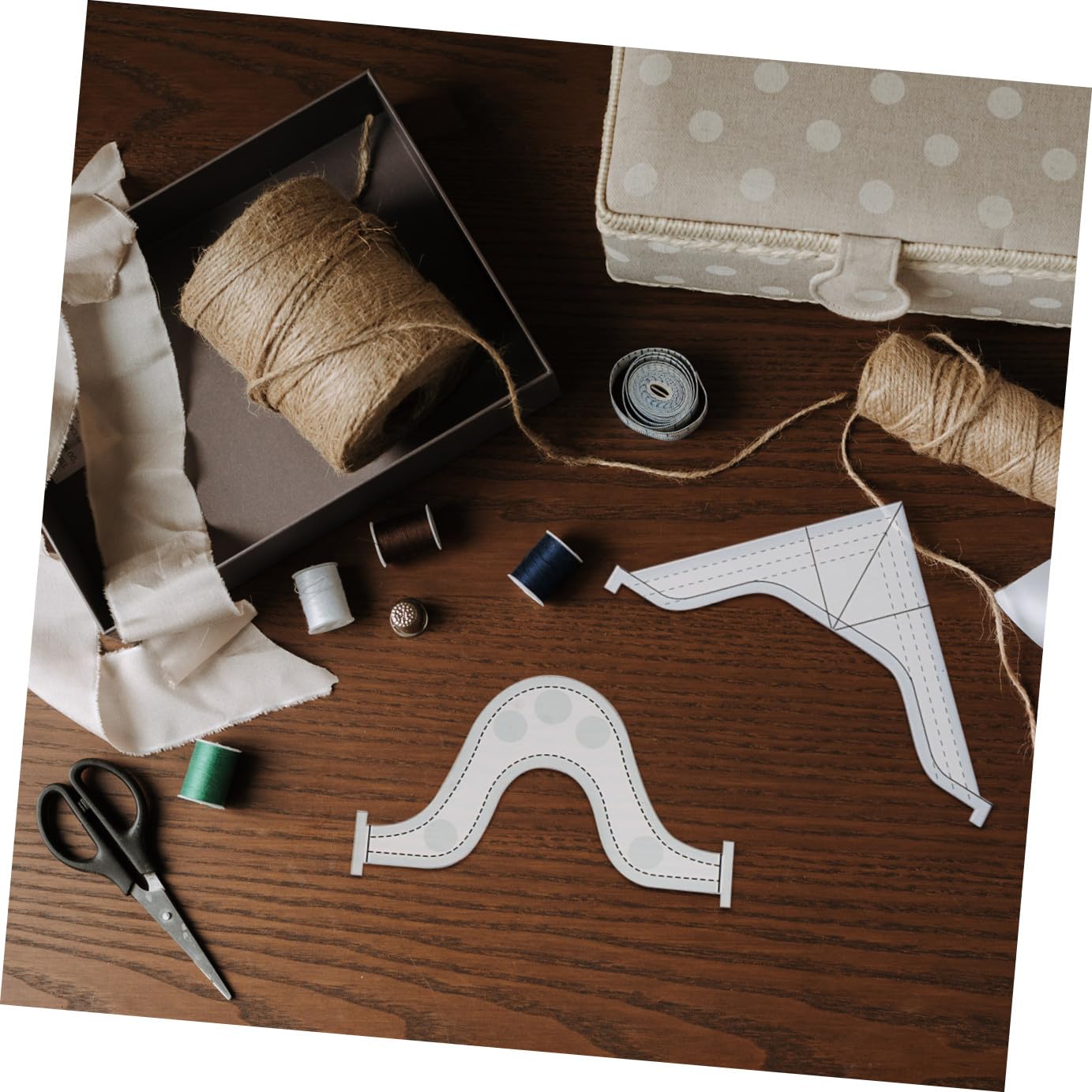 TEHAUX 9 Reglas De Patchwork Plantillas De Costura Herramienta De Acolchado Regla Para Coser Práctico y