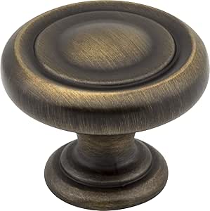 Jeffrey Alexander 117DBAC Bremen Button Knob, Copper