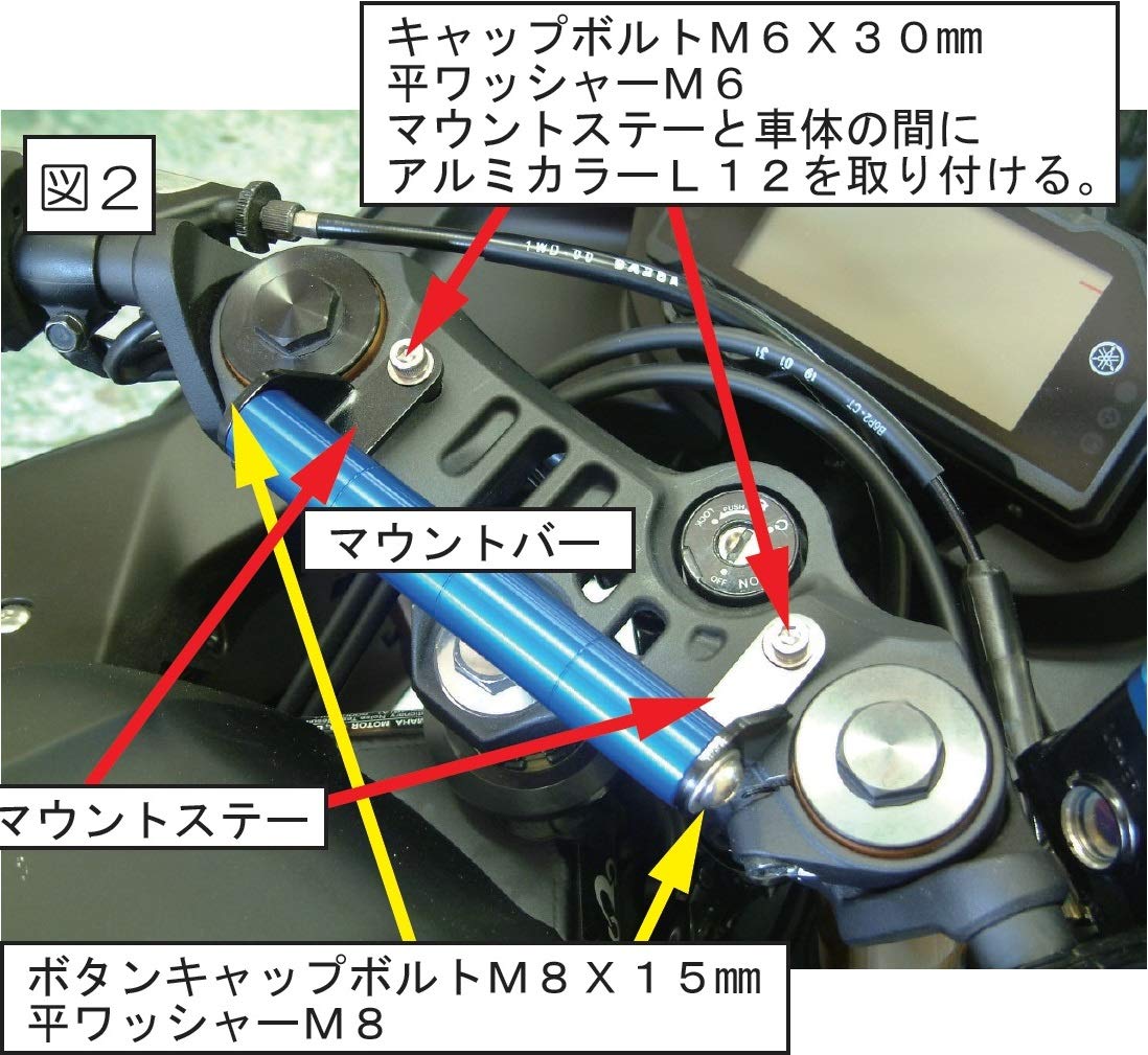 ポッシュフェイス(POSH FAITH) バイク用品 マウントステー
