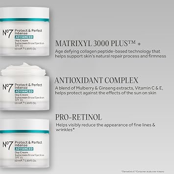 Boots No7 Protect and Perfect Intense Advanced gündüz kremi LSF 30, 50 ml