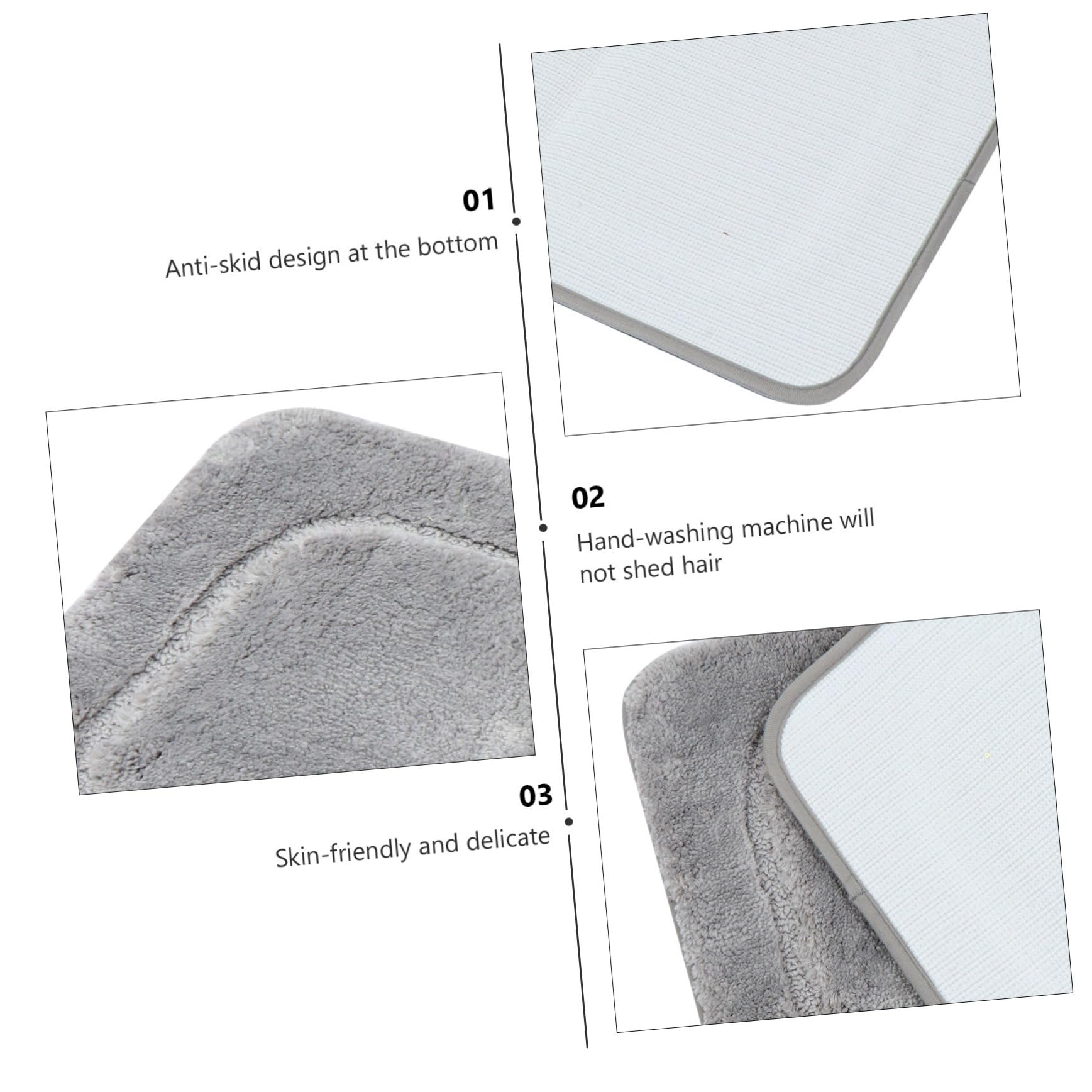 Tappeto Assorbente Antiscivolo Per Per Ingressi e Umidi Facile e Comfort Ottimale