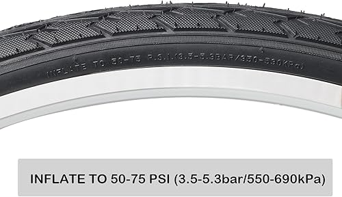 Miniatura 5 de MOHEGIA Bike Tire,700 x 23c25c28c35c Folding Replacement Tire for Road Bicycle