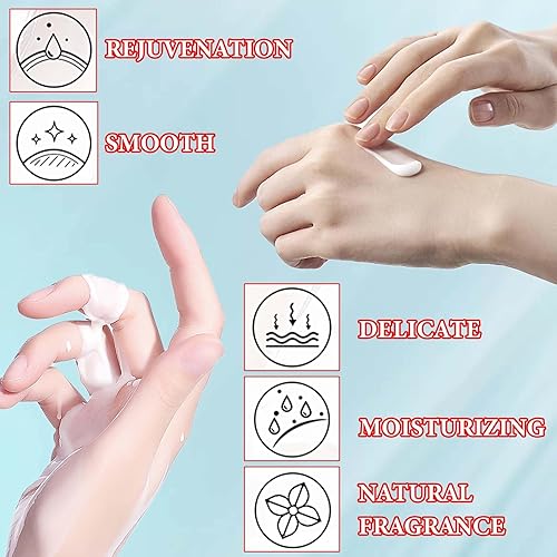 Miniatura 4 de Crema de manos para manos secas y agrietadas, loción de manos reparadora para piel seca, loción de manos tamaño de viaje, hidrata y repara la piel