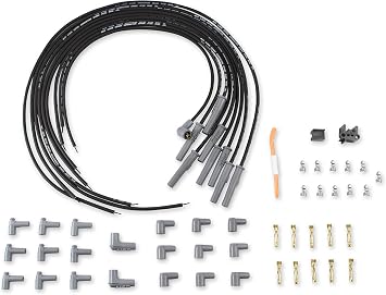 MSD 31193 Black, 8.5mm Super Conductor 8-Cylinder Multi-Angle, Universal