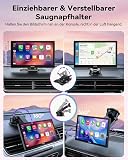 ESSGOO 9 Pouces Écran Voiture CarPlay sans Fil avec Caméra de Recul - 8