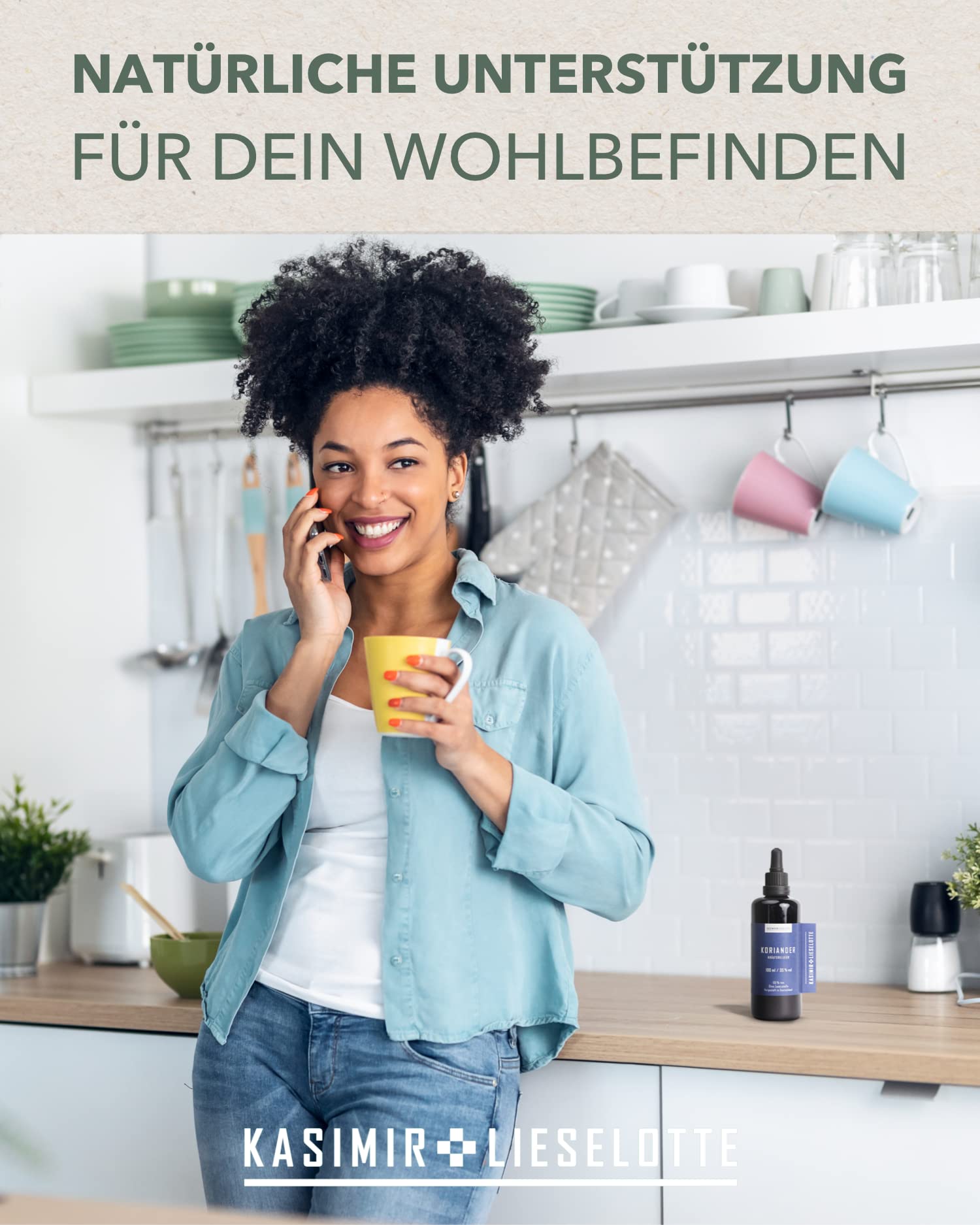 Koriander Tinktur 100 ml - In Handarbeit aus frischen Korianderblättern in Brandenburg hergestellt