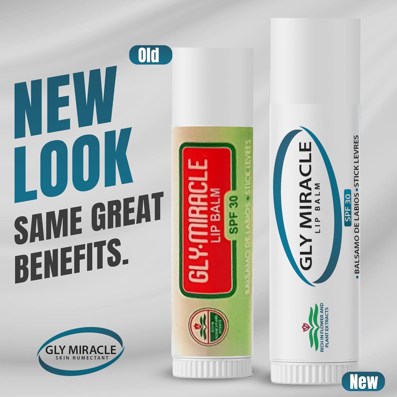 GLY MIRACLE Moisturizing Sunscreen Bundle SPF 30 Body Lotion Non-Greasy Humectant for Extremely Dry Skin Hands, Body & Feet 16 oz (Apricot Breeze) + 0.15 oz SPF 30 Lip Balm (Unflavored)