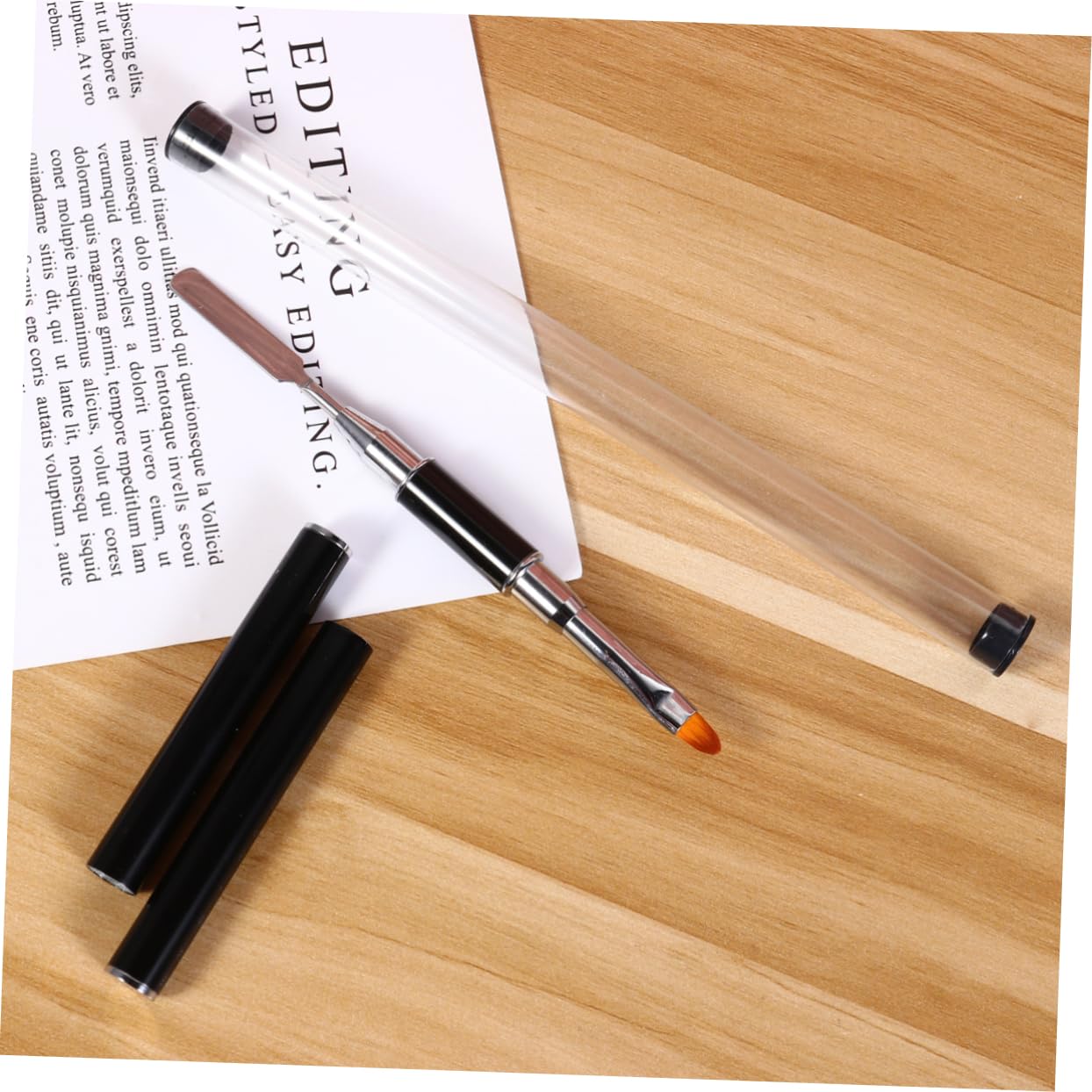 Multifunction Double-Side Nail Extension Pen for Home Salon Use