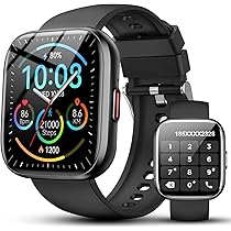 Ddidbi Smartwatch Uomo Donna, 1,85” Orologio Smartwatch con Effettua, Risposta Chiamate, 112 Modalità Sportive Fitness Tracker con Sonno, Cardiofrequenzimetro, IP68 Smart Watch per Android iOS