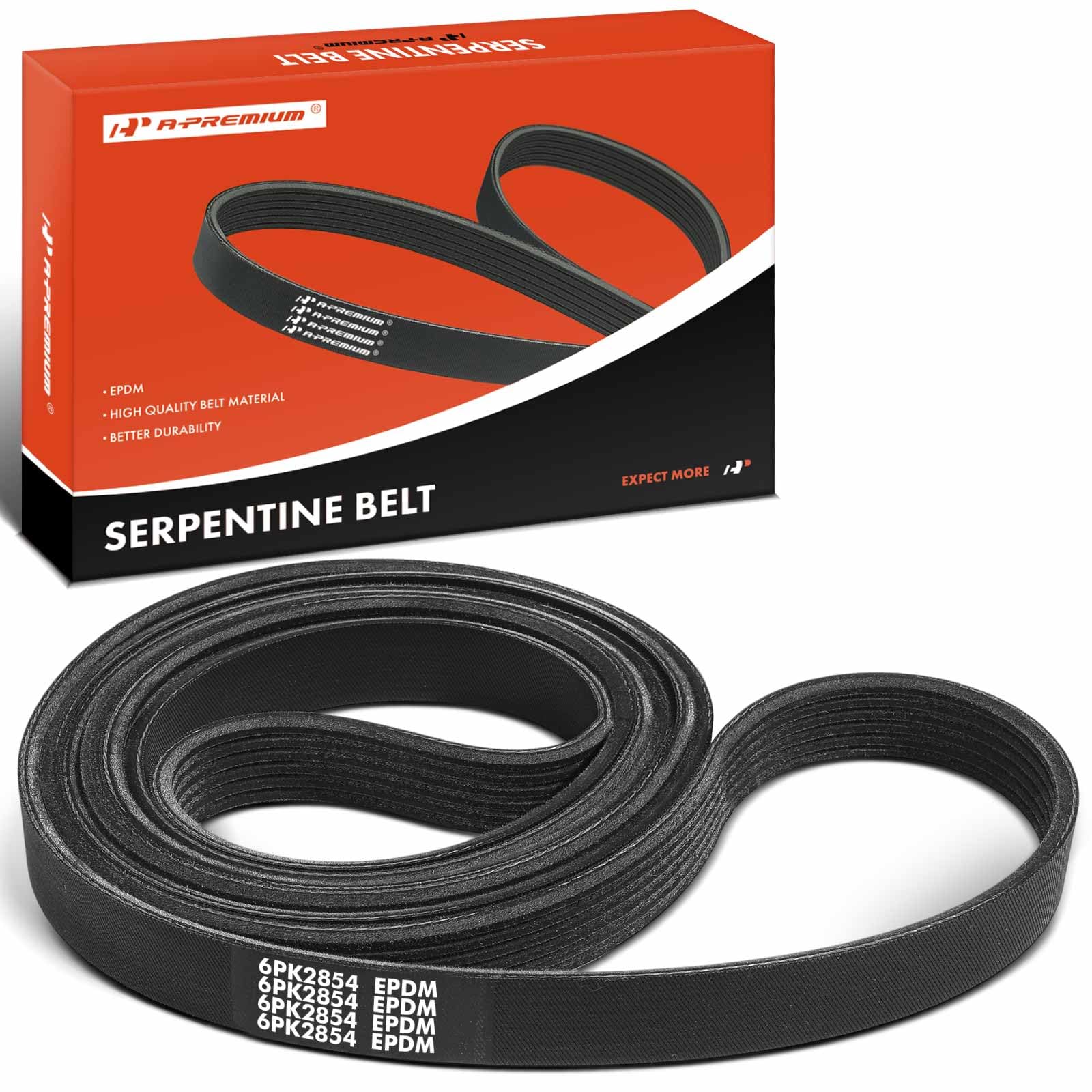 Correa serpentina para Chevrolet Silverado 2001 contra fallos de alternador 8
